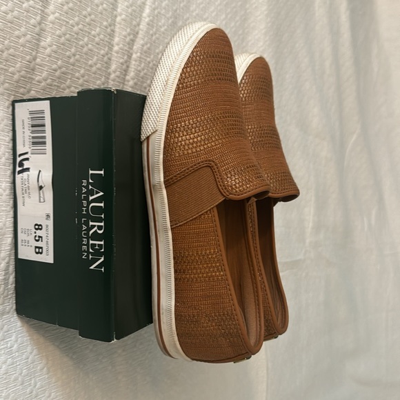 Worn Ralph Lauren "boat" shoes Size 8.5. B Good Condition - Picture 6 of 10